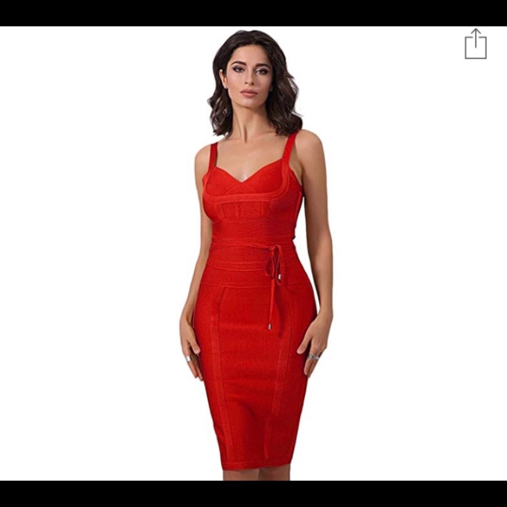Red dress